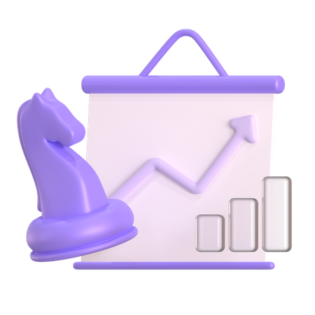 Strategy Business  3D Icon