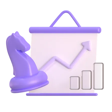 Strategy Business  3D Icon