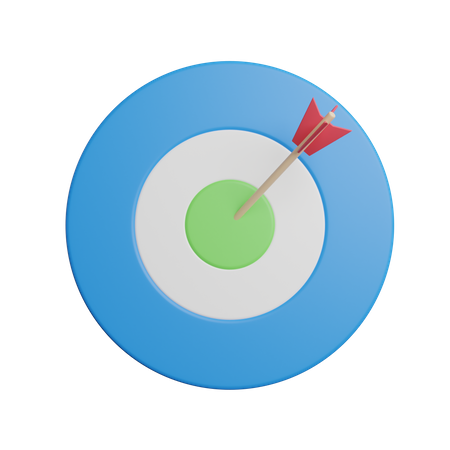 Strategy Goal  3D Icon