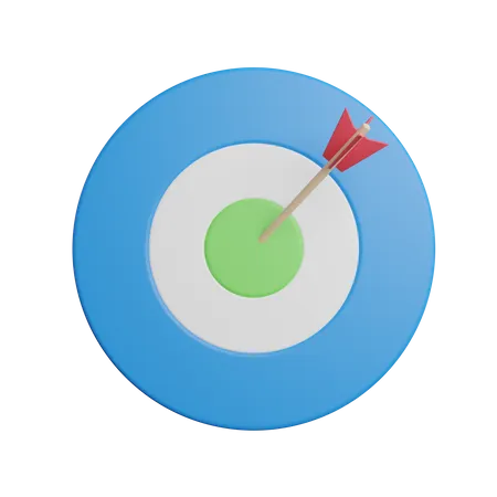 Strategy Goal  3D Icon