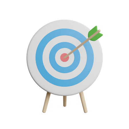 Strategy Goal  3D Icon