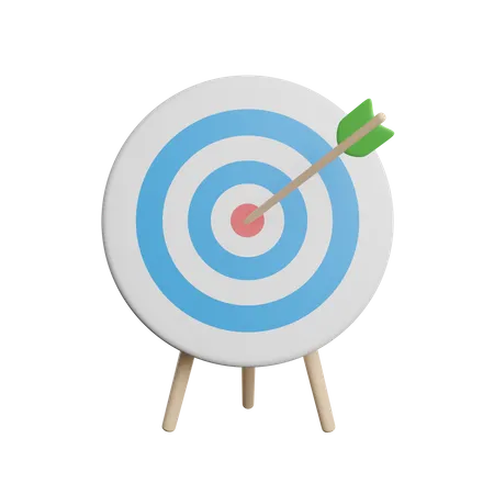Strategy Goal  3D Icon