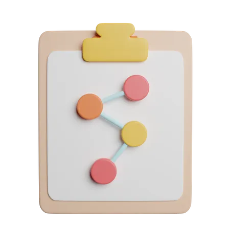 Strategy List  3D Icon