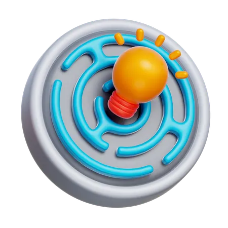 Strategy Maze  3D Icon