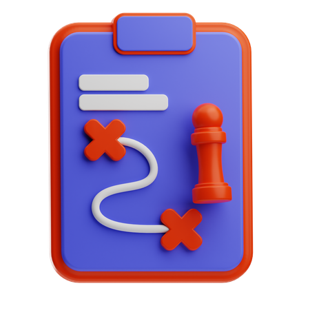 Strategy Strategic Consulting  3D Icon