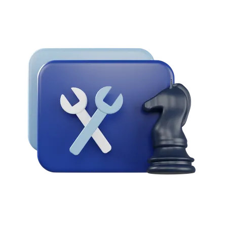 Strategy Tool  3D Icon