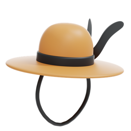 STRAW HAT  3D Icon