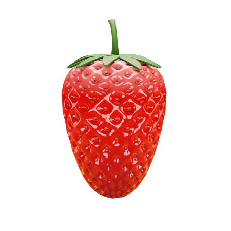 Strawberry  3D Icon