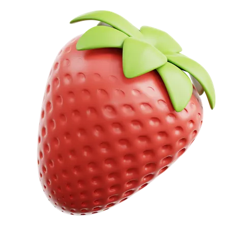 Strawberry  3D Icon