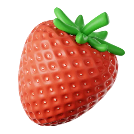 Strawberry  3D Icon