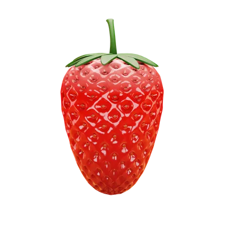 These Are 3 D Strawberry Icons Commonly Used In Design And Games 3D Icon