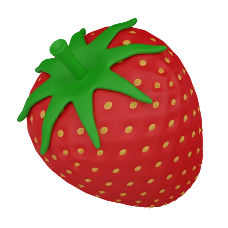 Strawberry 3D Icon