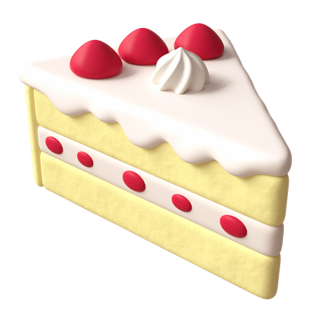 Strawberry Shortcake  3D Icon