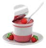 Strawberry yogurt