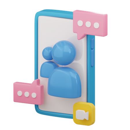 Streaming  3D Icon