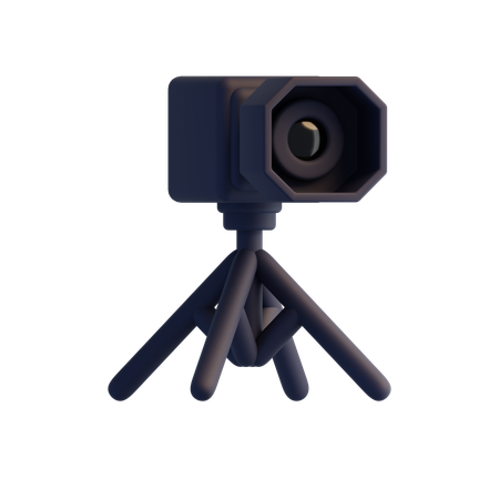 Streaming Camera  3D Icon