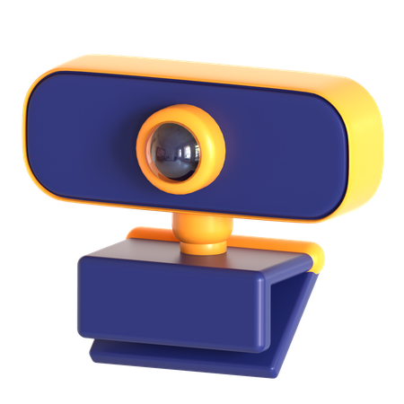 Webcam en streaming  3D Icon