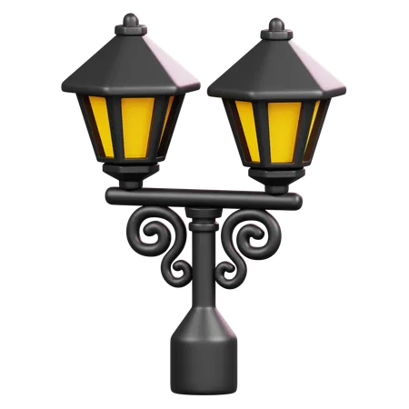 Street Lamp  3D Icon