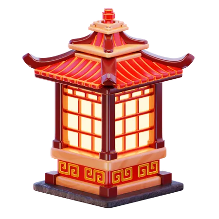 가로등  3D Icon