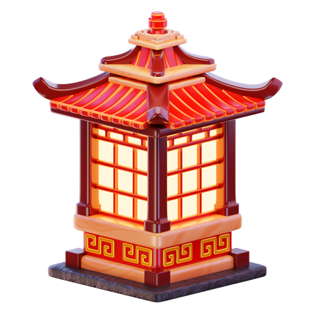 Street Lanterns  3D Icon