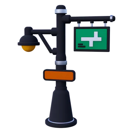 Street Lights  3D Icon