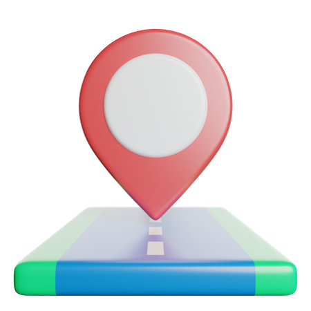 Street Map  3D Icon