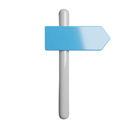 Street Sign  3D Icon