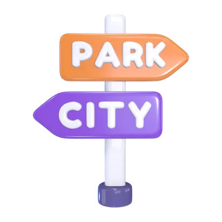 Street Sign  3D Icon