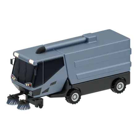 Street sweeper  3D Icon