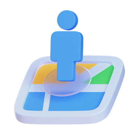 Street View  3D Icon