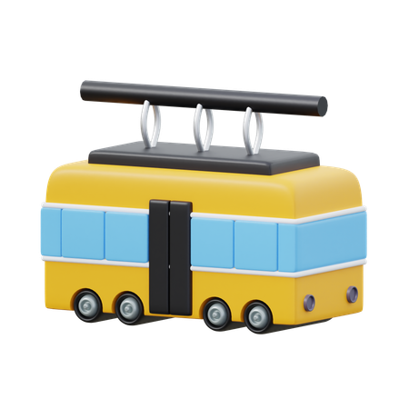 Streetcars  3D Icon