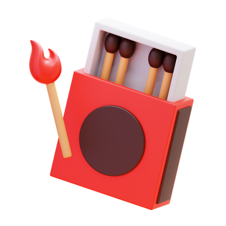 Streichholzschachtel  3D Icon