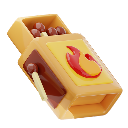 Streichholzschachtel  3D Icon