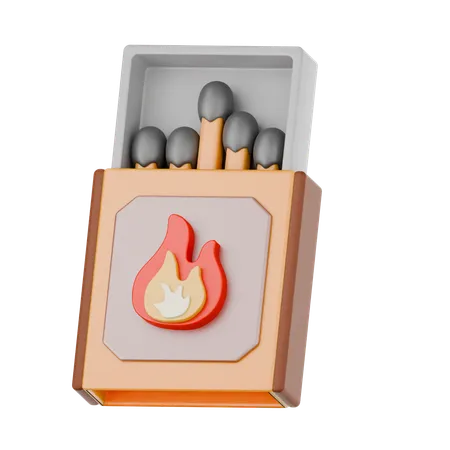 Streichholzschachtel  3D Icon