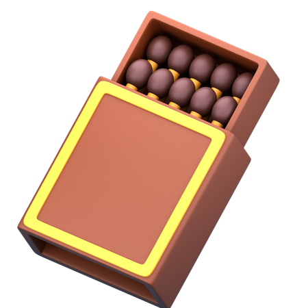 Streichholzschachtel  3D Icon