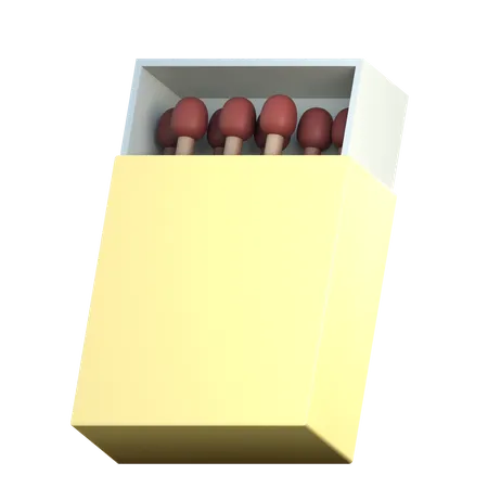 Streichholzschachtel  3D Icon