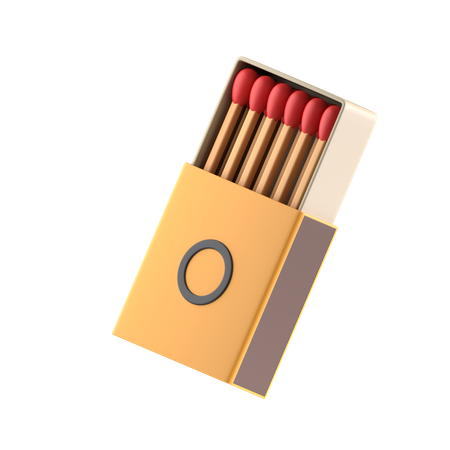 Streichholzschachtel  3D Icon