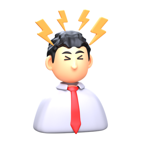 Stress  3D Icon