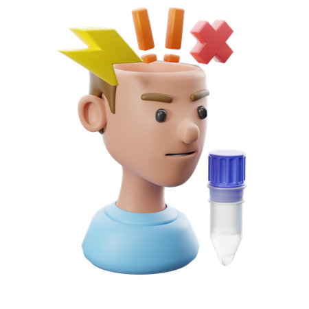 ストレスレベルテスト  3D Icon