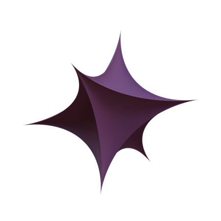 Stretch Star  3D Icon