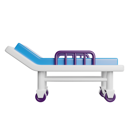 担架  3D Icon