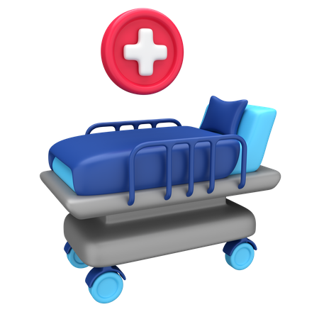 Stretcher  3D Illustration