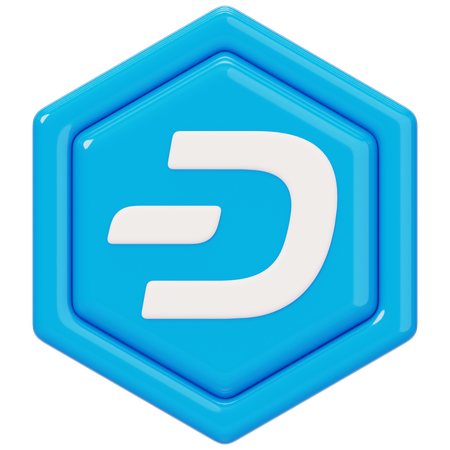 Dash (DASH)-Abzeichen  3D Icon