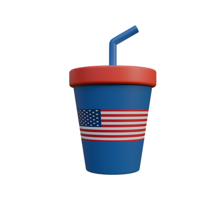 Stripes Soda  3D Icon