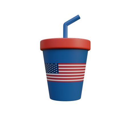 Stripes Soda  3D Icon