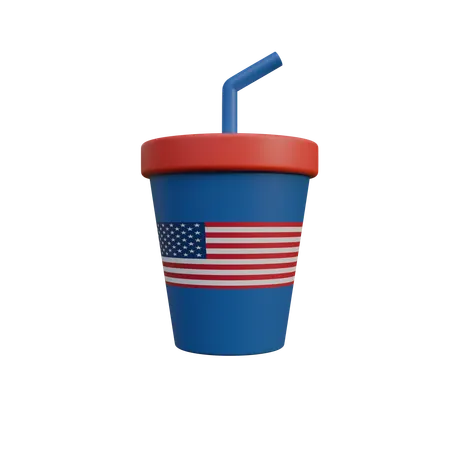 Stripes Soda  3D Icon