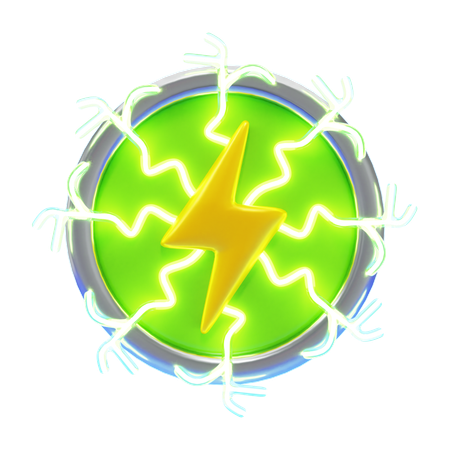 Überspannung  3D Icon