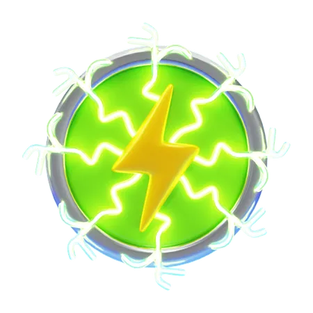 Überspannung  3D Icon