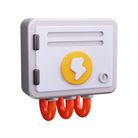 Stromzähler  3D Icon