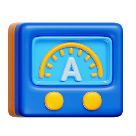 Stromzähler  3D Icon